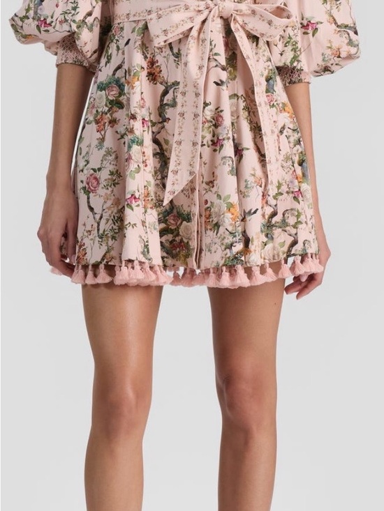 Alice + Olivia Dresses & Skirts - ALICE + OLIVIA
Lucy Floral Print Tie
Waist Minidress